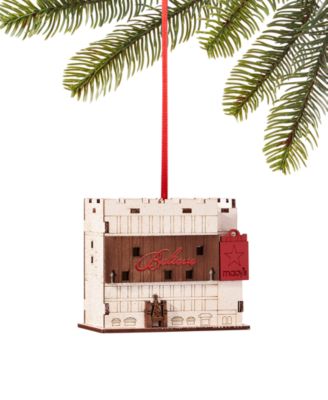 Holiday Lane - Macy's Believe Macy's Store Building LED Light-Up Ornament