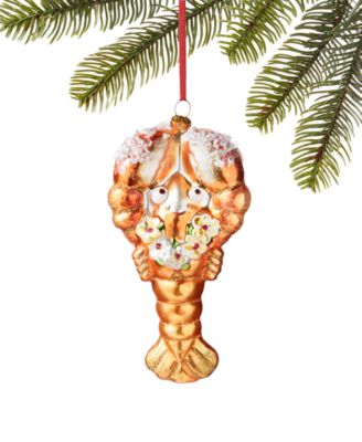 Holiday Lane - Hawaii Glass Lobster Ornament