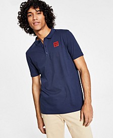 Hugo Boss Men's Daltorino Slim-Fit Logo-Print Polo Shirt