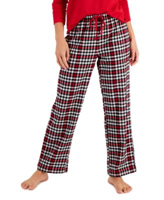 Hanes Men's Lightweight Yarn Dyed Flannel Lounge Pajama Pants – Plaid, Drawstring, Multiple Sizes