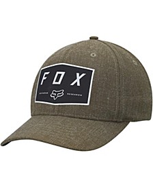 Men's Olive Badge Flex Hat