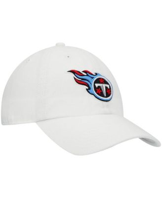Men's '47 White Tennessee Titans Clean Up Adjustable Hat