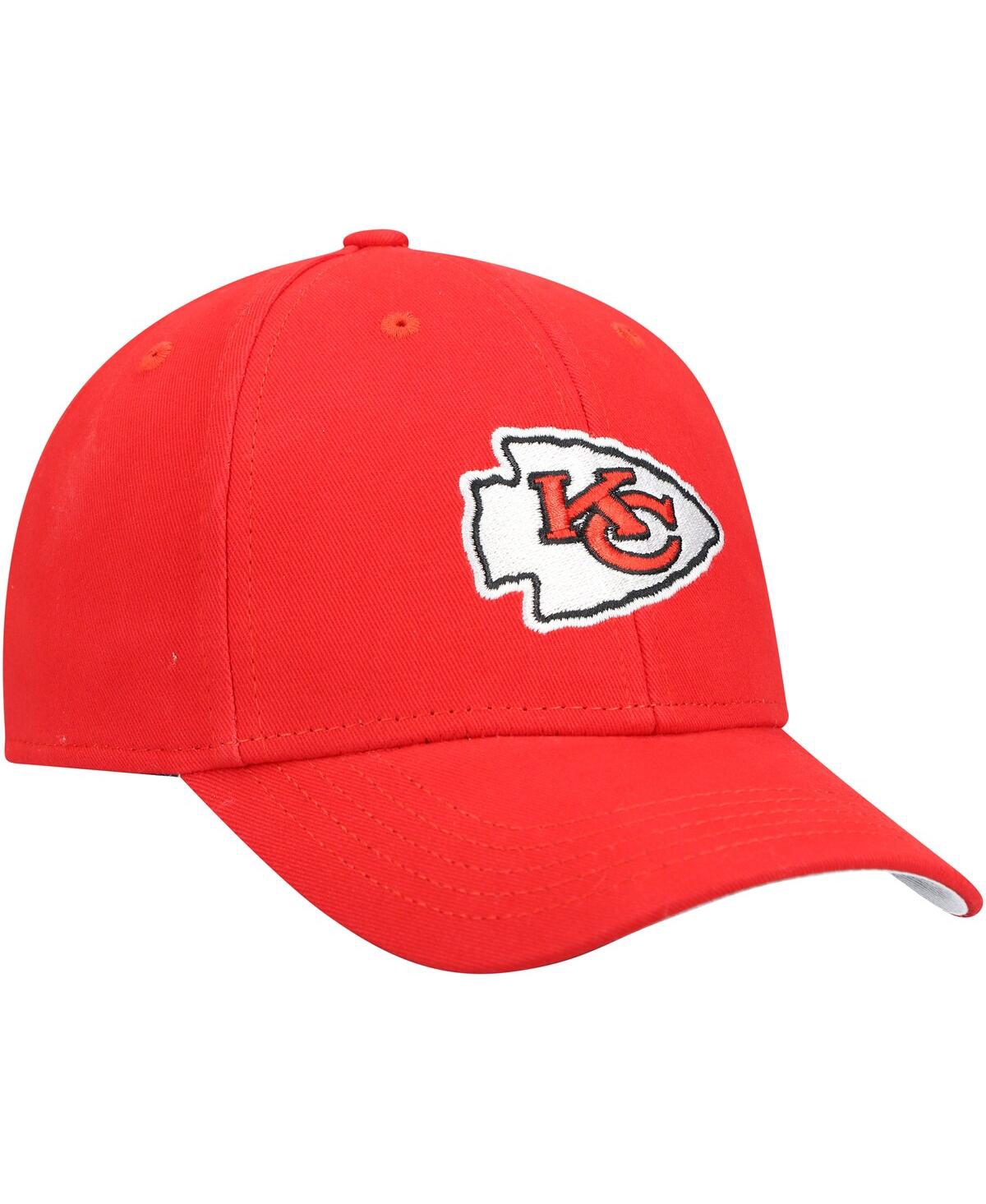 47 Brand Little Boys And Girls ' Red Kansas City Chiefs Basic Mvp Adjustable Hat In Red