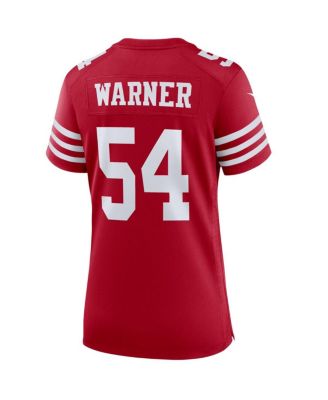 Women's Fred Warner Scarlet San Francisco 49ers Player Game Jersey