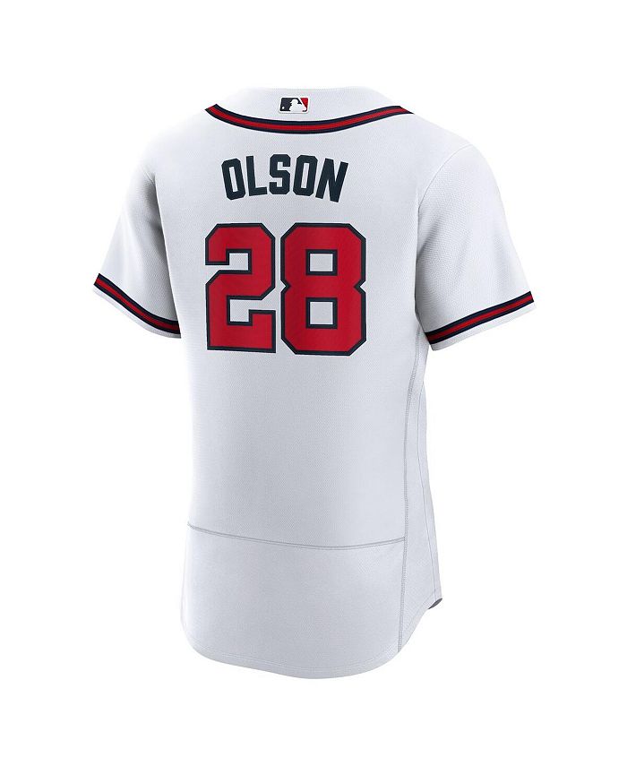Nike Men's Matt Olson White Atlanta Braves Home Authentic Player Jersey ...