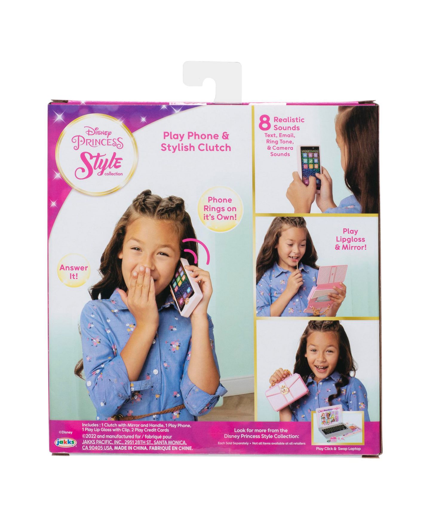 Детские куклы Disney Princess 5-Piece Style Collection Phone Set — фото 3