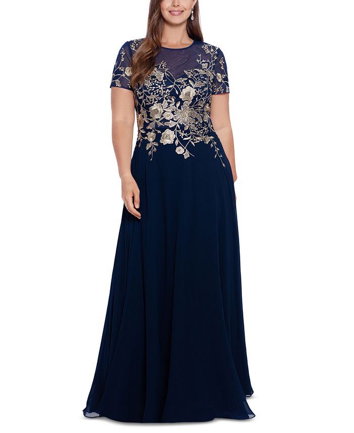 Macys plus best sale gowns