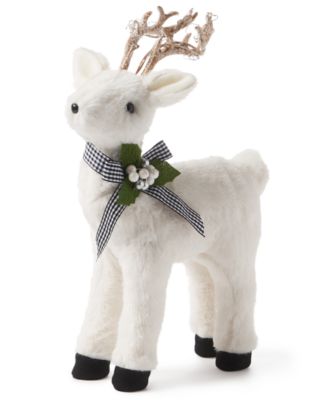 Holiday Lane - Northern Holiday Standing Deer Decoration