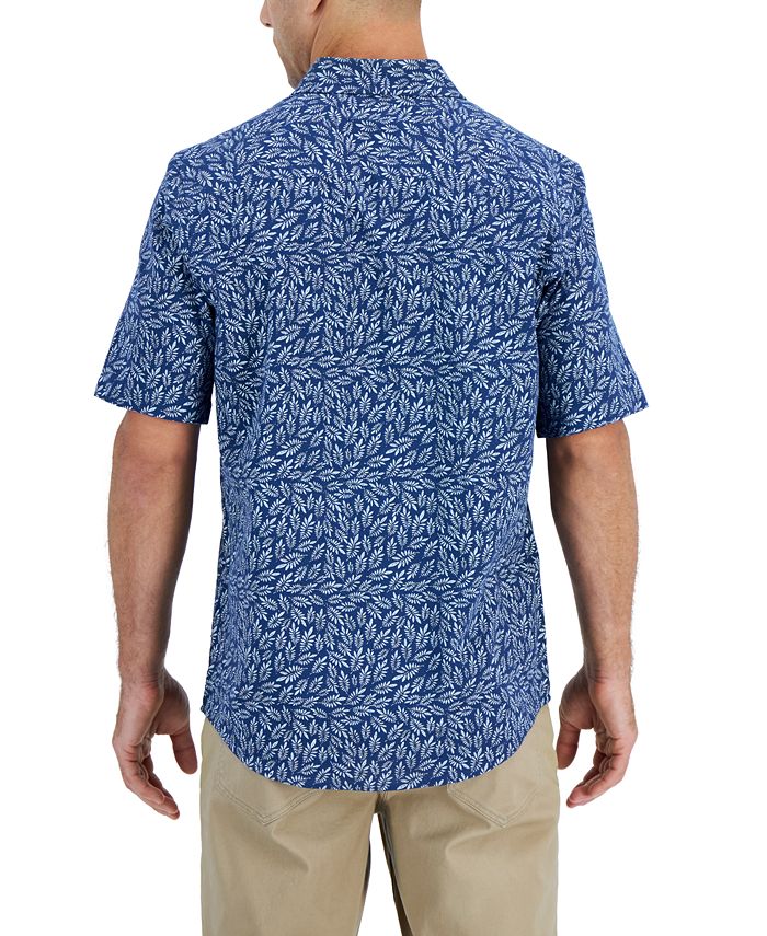 Alfani Men's ShortSleeve Meren FloralPrint Shirt, Created for Macy's