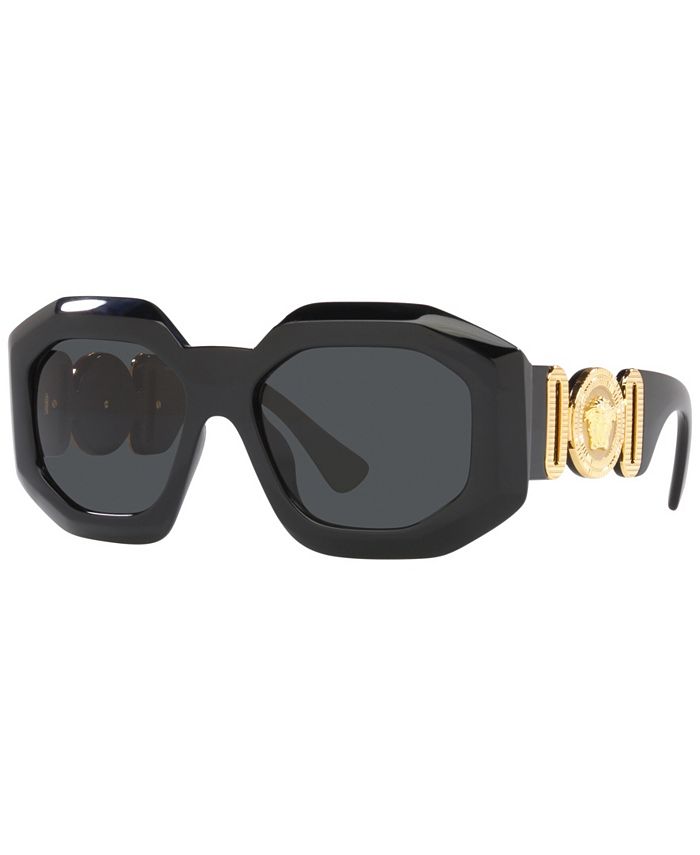 Versace women's store black sunglasses