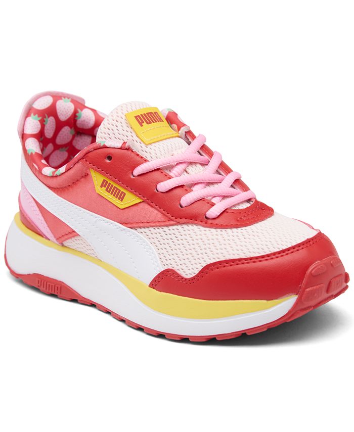 Puma Little Girls Cruise Rider Treats Casual Sneakers from Finish