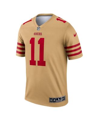 Nike Men's Brandon Aiyuk Gold San Francisco 49ers Inverted Legend