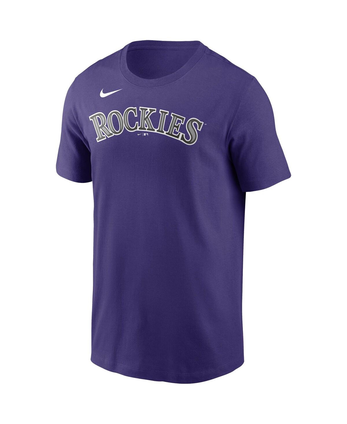 Shop Nike Men's  Kris Bryant Purple Colorado Rockies Player Name & Number T-shirt