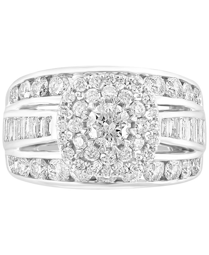 EFFY Collection EFFY® Diamond Cluster Engagement Ring (2-3/8 ct. t.w ...
