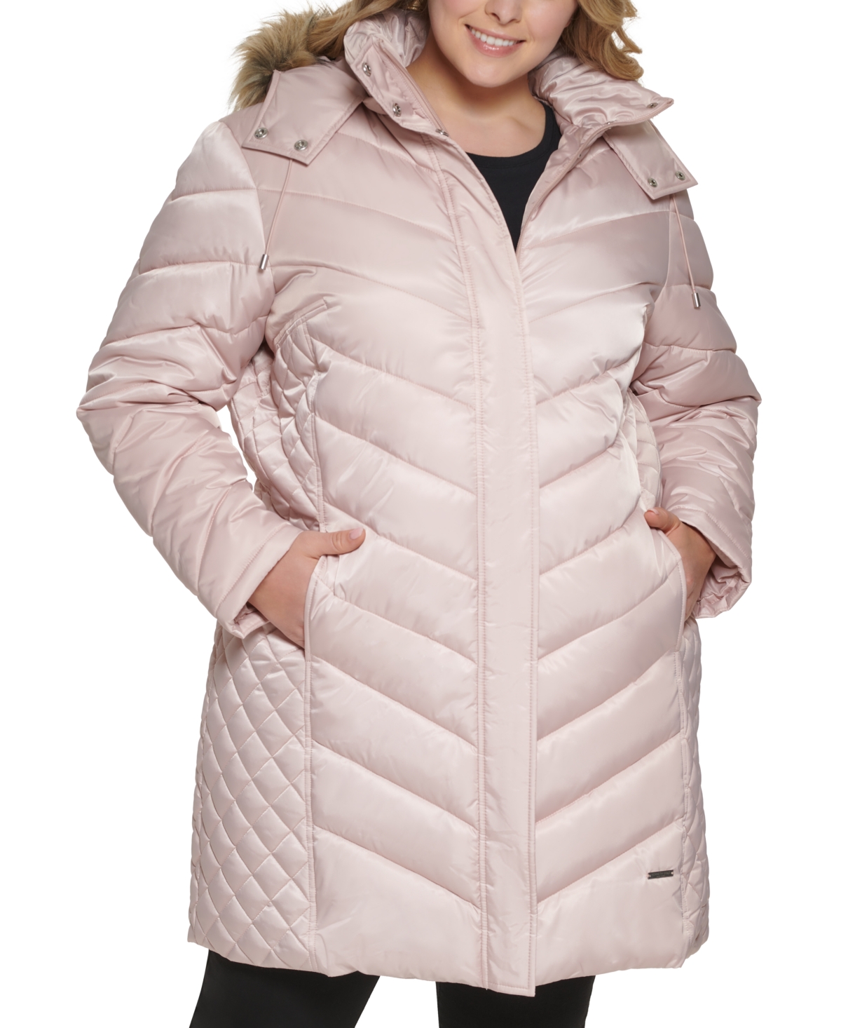 Kenneth cole plus new arrivals size coat