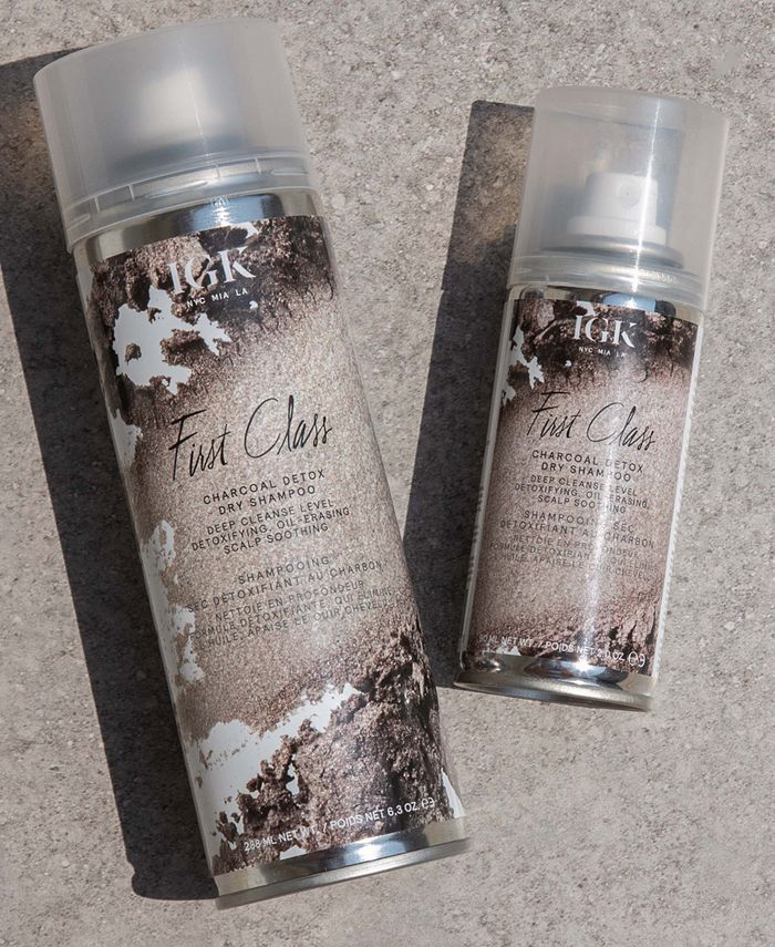 IGK Hair First Class Charcoal Detox Dry Shampoo, 6.3 oz. Macy's
