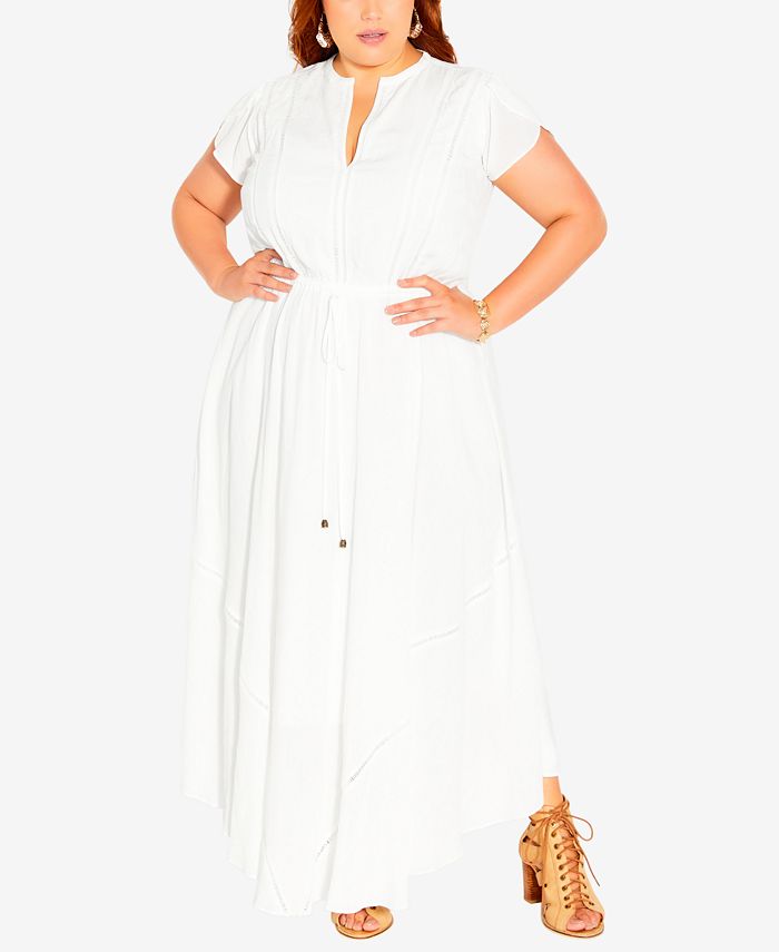 macy's women's plus maxi dresses