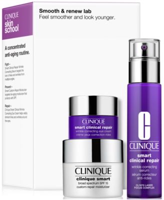 Clinique - 3-Pc. Smooth & Renew Lab Skincare Set
