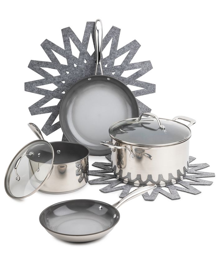 Macy's Brooklyn Steel Co. Luna 8Pc. Cookware Set Macy's