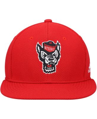 Men's Red NC State Wolfpack On-Field Baseball Fitted Hat