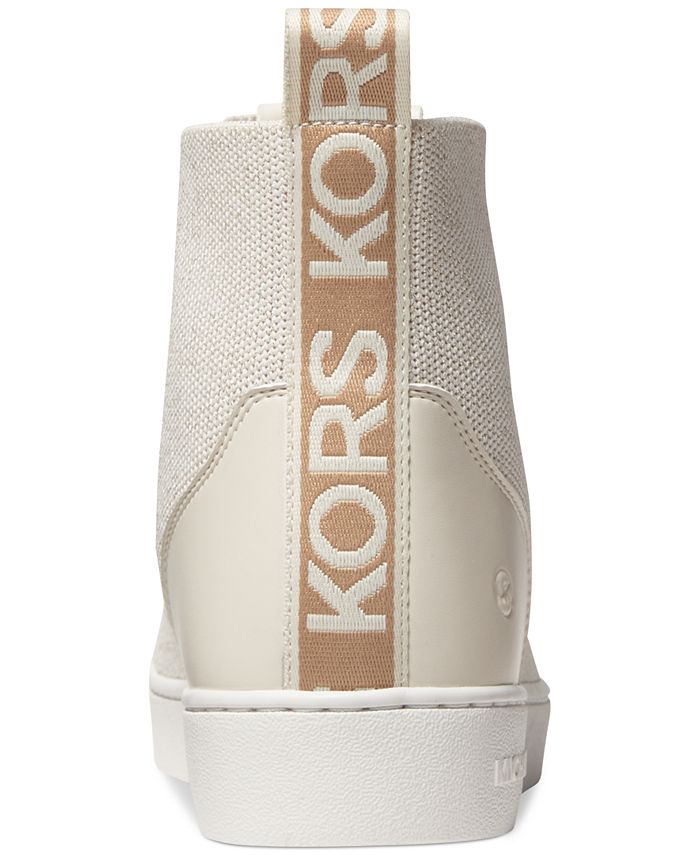 Michael Kors Women's Edie Knit LaceUp HighTop Sneakers Macy's