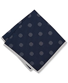 Men's Dot Pocket Square, Created for Macy's 