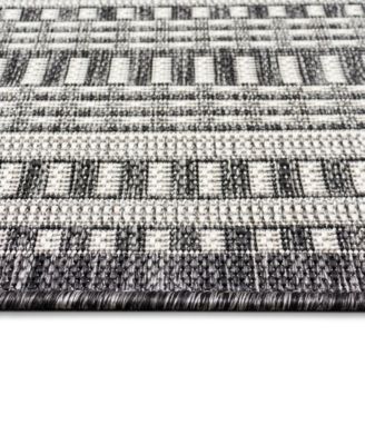 Malibu Etched Border Area Rug