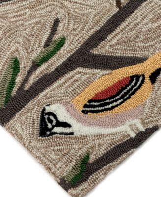 Frontporch Birds 5' x 7'6" Outdoor Area Rug