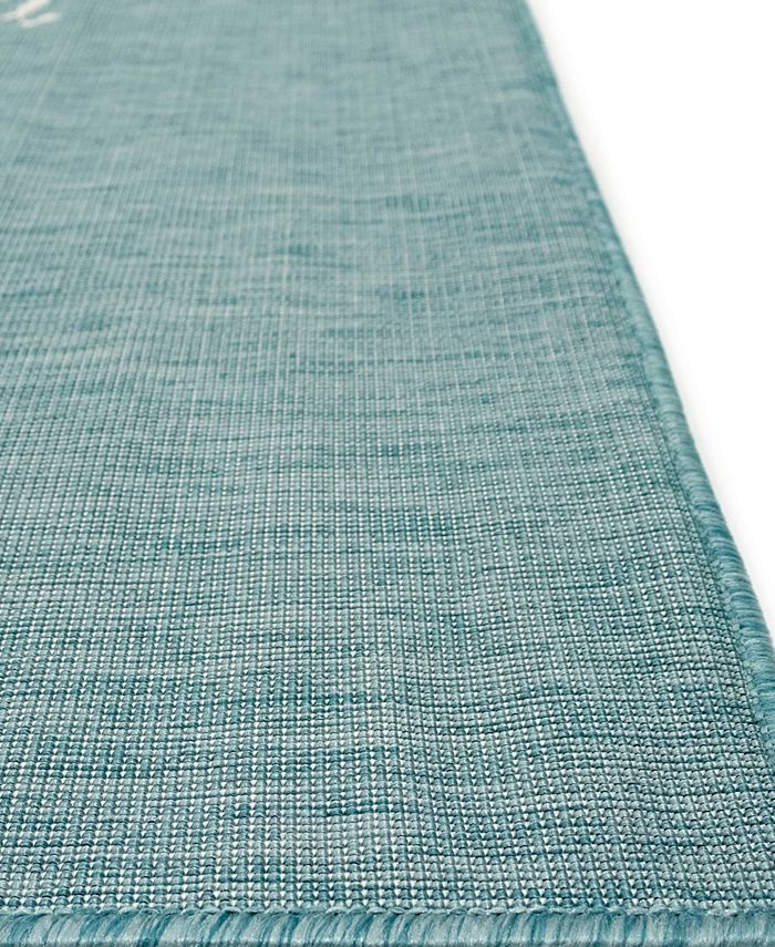 Liora Manne' Carmel School Of Fish 6'6" x 9'3" Outdoor Area Rug Macy's