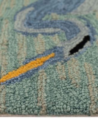 Frontporch Blue Heron 2' x 5' Runner Outdoor Area Rug