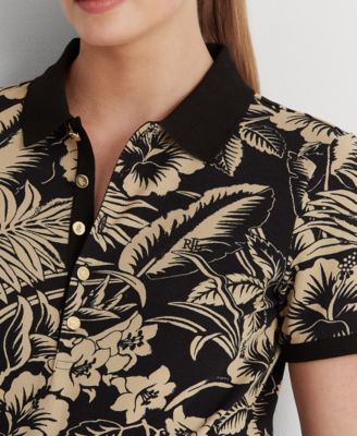 Lauren Ralph Lauren Floral Piqué Polo Shirt