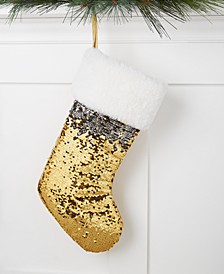 Gold Sequined Stocking, Created for Macy's