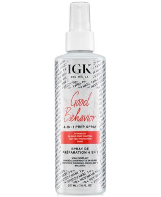 IGK Hair - Good Behavior 4-In-1 Prep Spray
