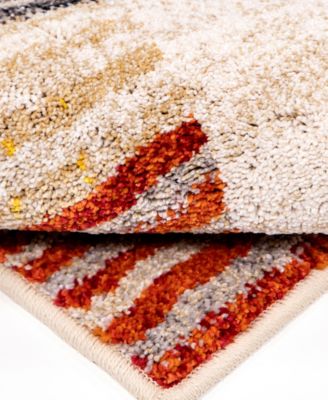 CLOSEOUT! Gemstone Deco Blocks Area Rug