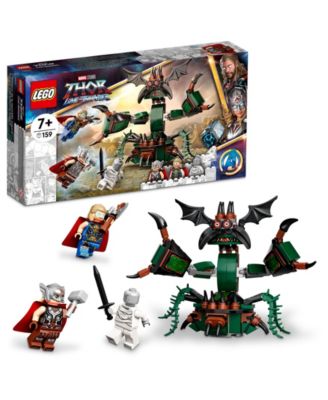 Photo 1 of ***MISSING CHARACTERS*** 
LEGO® Super Heroes Marvel Attack on New Asgard 76207 Building Set, 159 Pieces