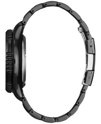 Men's Promaster Automatic Dive Black Ion-Plated Stainless Steel Bracelet Watch, 44mm