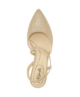 Women's Minimalist Slingback Kitten Heel Pumps