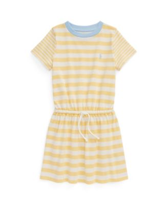 Toddler Girls Striped Jersey T-shirt Dress
