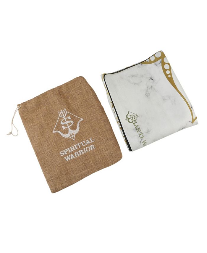 Shakti Warrior Wanderlust Travel Edition Lotus Natural Rubber Yoga Mat