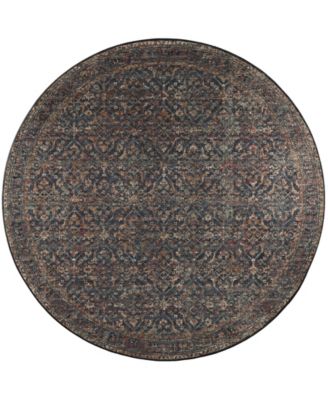 Jericho Washable JC10 8' x 8' Round Area Rug