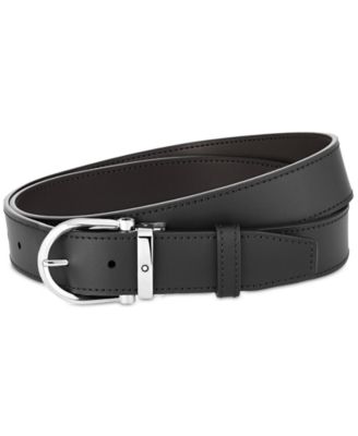 Montblanc Horseshoe Buckle Reversible Leather Belt 80990₽