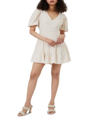 French Connection - Gingham Tiered Dress