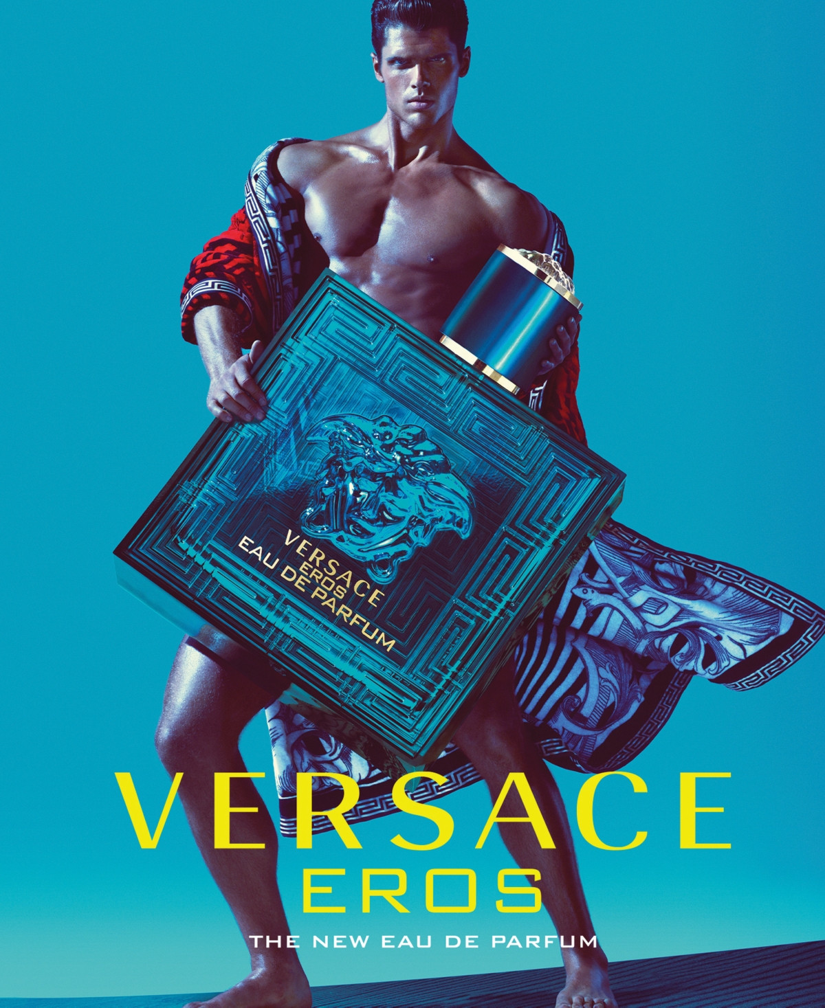 Shop Versace Men's Eros Eau De Parfum Spray, 0.3 Oz. In No Color