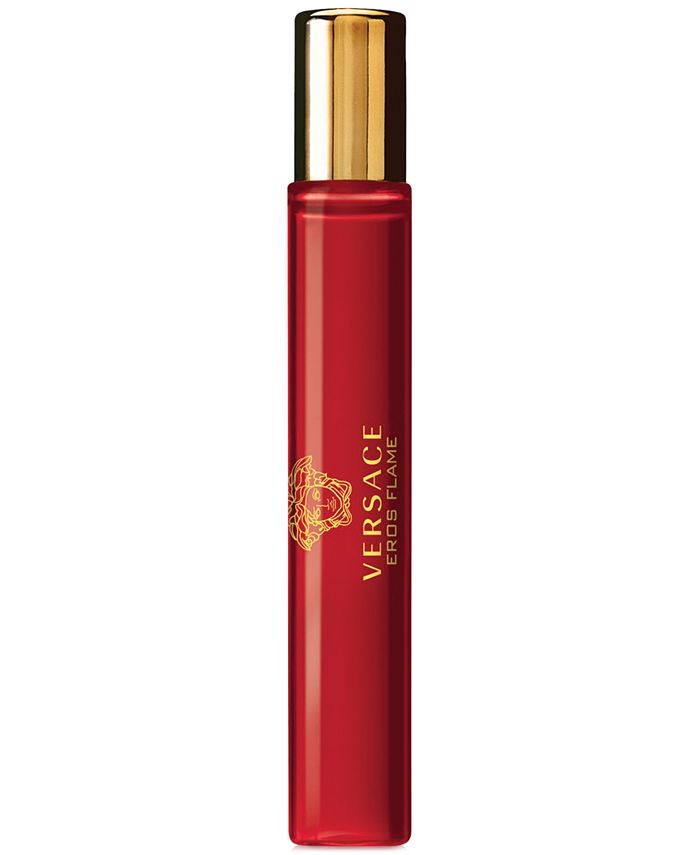 Versace - Men's Eros Flame Eau de Parfum Travel Spray, 0.3-oz.