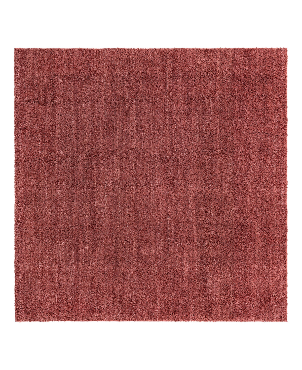 Jill Zarin Shaggy Chic Shaggy 7'10in x 7'10in Square Area Rug - Pomegranate