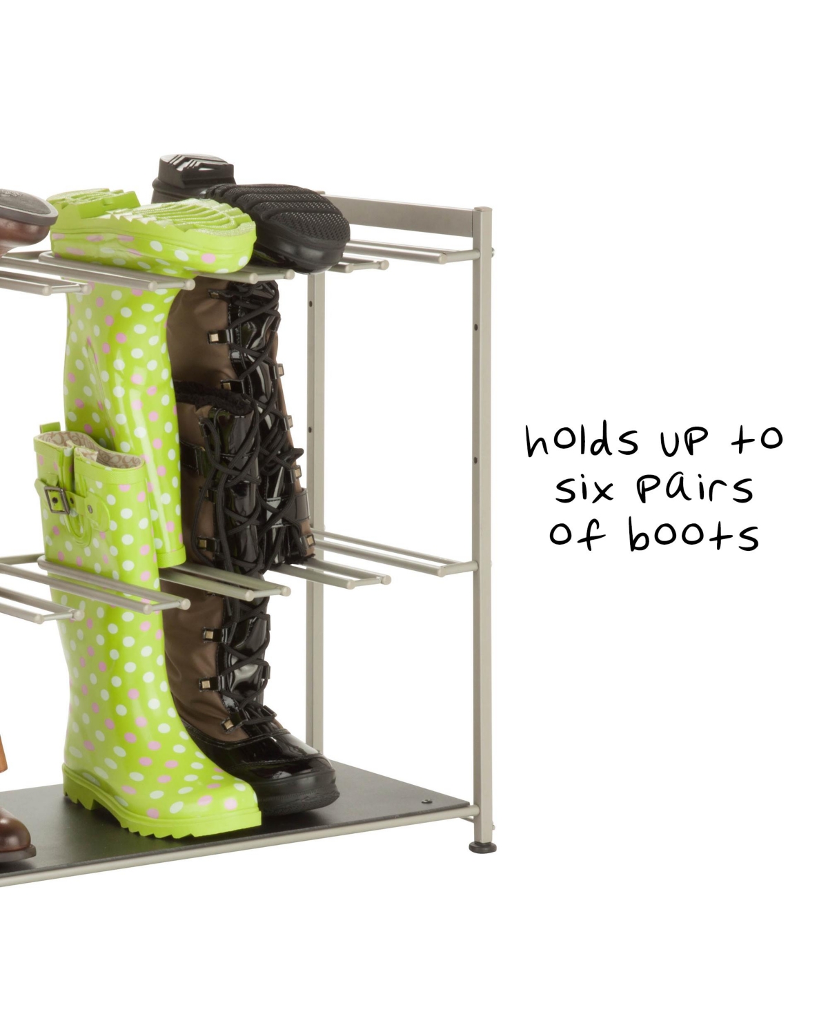 Shop Honey Can Do Hanging Boot Storage And Drying Rack In Brown