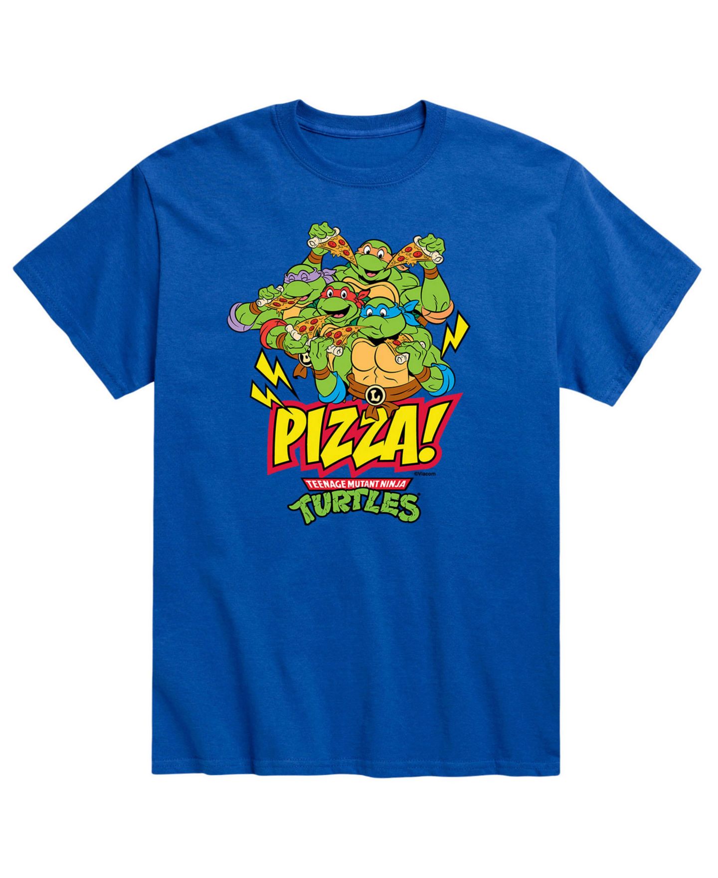 Мужская футболка AIRWAVES Teenage Mutant Ninja Turtles Pizza, цвет: Синий — фото 1