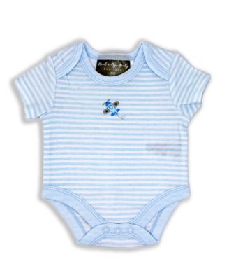 Baby Boys Fly High Layette Gift in Mesh Bag, 5 Piece Set