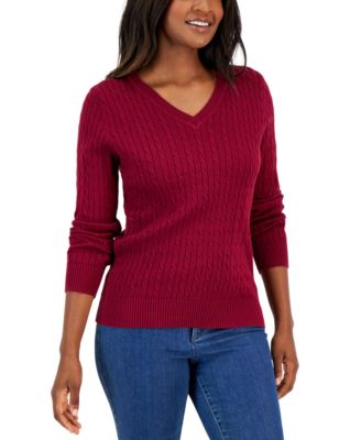 Red Sweaters for Women - Macy's