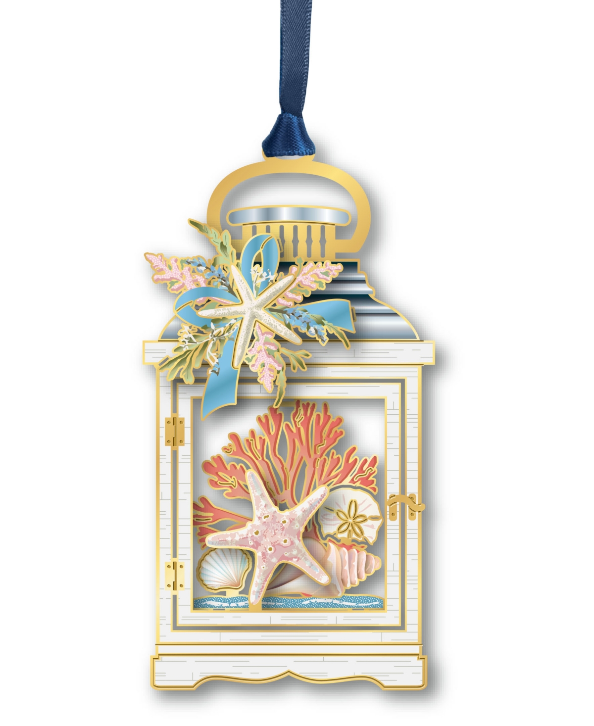 14384075 Coastal Lantern Ornament sku 14384075